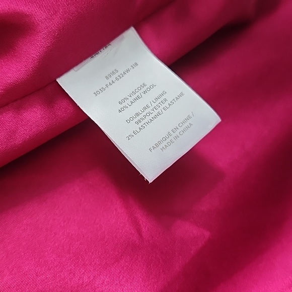 LAURA Soft Zippered Wool Blend Jacket Sz 8 - Picture 4 of 6